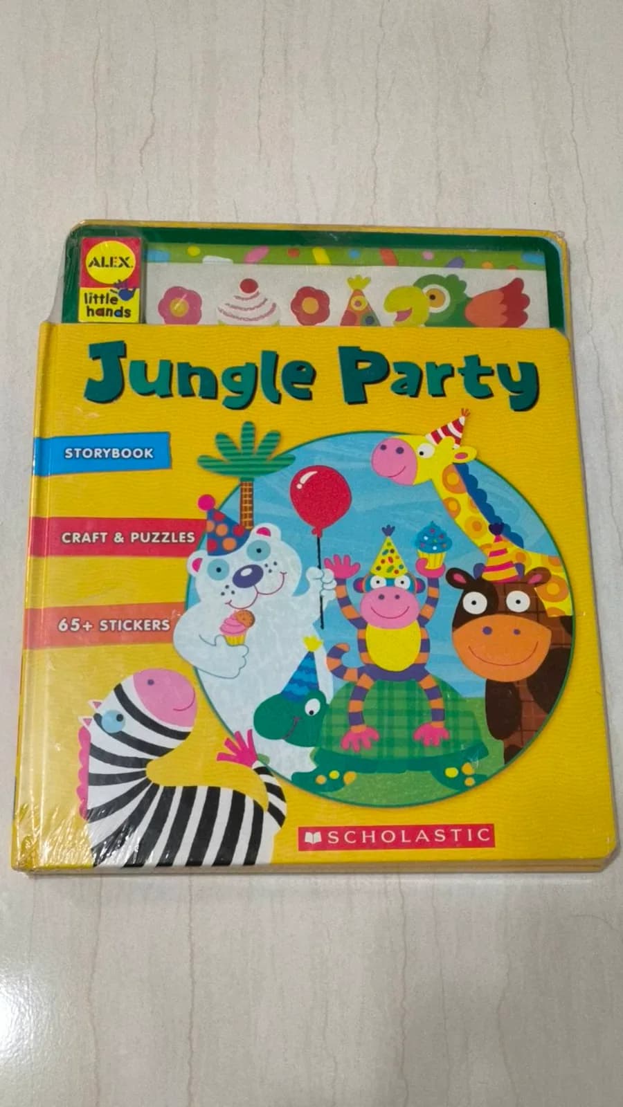 兒童互動遊戲書 Jungle Party